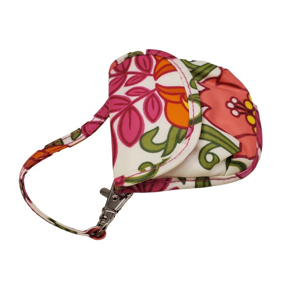 Vera Bradley Pacifier Pod Lilli Bell Pacifier Holder Vera Bradley Earbuds Case - Picture 3 of 10